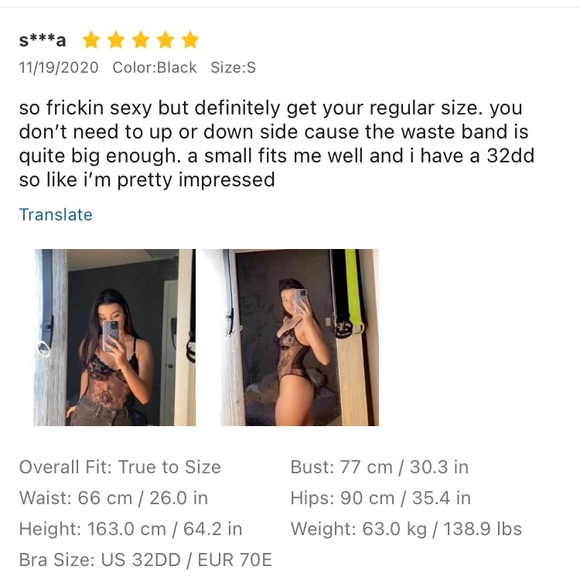 Red Floral Lace Teddy Bodysuit - Picture 9 of 9